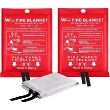 Feuerlöschdecke 2er Pack