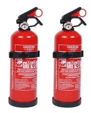 2x Autofeuerlöscher 1kg mit