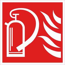 Aufkleber Feuerlöscher