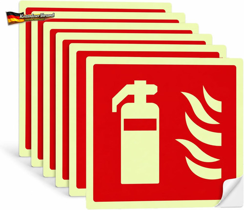 Feuerlöscher schild stück - 6,