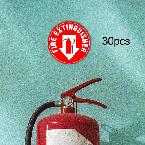 30pcs feuerlöscher aufkleber - feuerlöscher,
