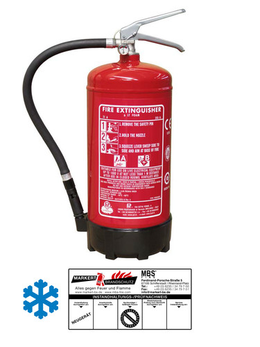 Liter schaumlöscher - liter, ab