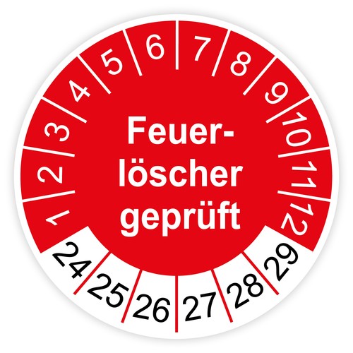 Prüfplaketten