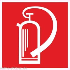 Aufkleber Feuerlöscher
