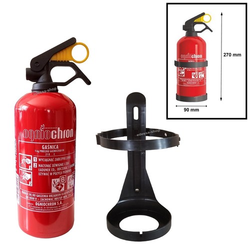 Pulver feuerlöscher mit - 1, kg