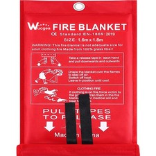 Feuerdecke 160x180 Glasfaser